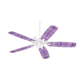 Tie Dye Peace Sign 112 - Ceiling Fan Skin Kit fits most 42 inch fans (FAN and BLADES SOLD SEPARATELY)