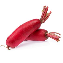 Radish Seeds - Fire Candle - 4 Oz ~10,700 Seeds - Raphanus sativus - Farm & Garden Vegetable Seeds - Non-GMO, Annual, Open Pollinated