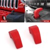 Yunukin Factory Bumper Tow Hook Covers Compatible with Jeep Wrangler