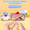Crochet Kit for Beginner,Crochet Starter Kit with Step-by-Step Video Tutorials,Beginner