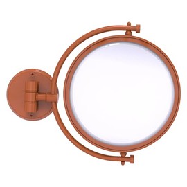 Allied Brass WM-4/5X-ASP 8 Inch Wall Mounted Make-Up Mirror 5X Magnification, Autumn Sparkle