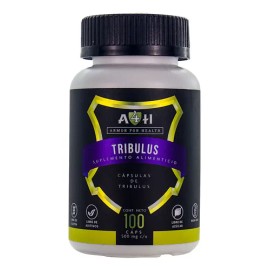 A4h Tribulus Terrestris Precursor Testosterona 100 Cápsulas Sabor Sin Sabor