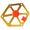Woodworking Angle Ruler Hex Magnetic Aluminum Alloy Table Saw Adjustment