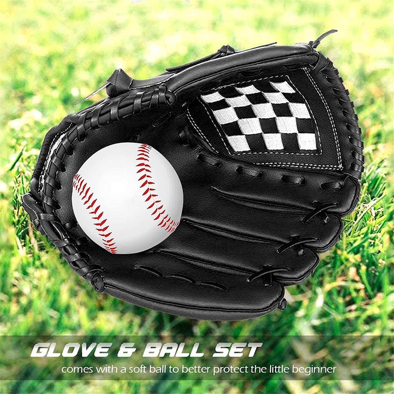 LeapBeast Right Hand Baseball Gloves - Softball Gloves with One
