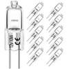 YBEK G4 Halogen Bulbs 10W 12V T3 JC Type 2