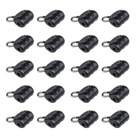 Optimister Tylava Tungsten Slide Parts Bottle Switch Rotation Beads Tie Lava Set of 20 Black