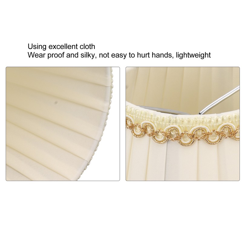 6PCS Set Small Lamp Shade Modern Style Cloth Clip On