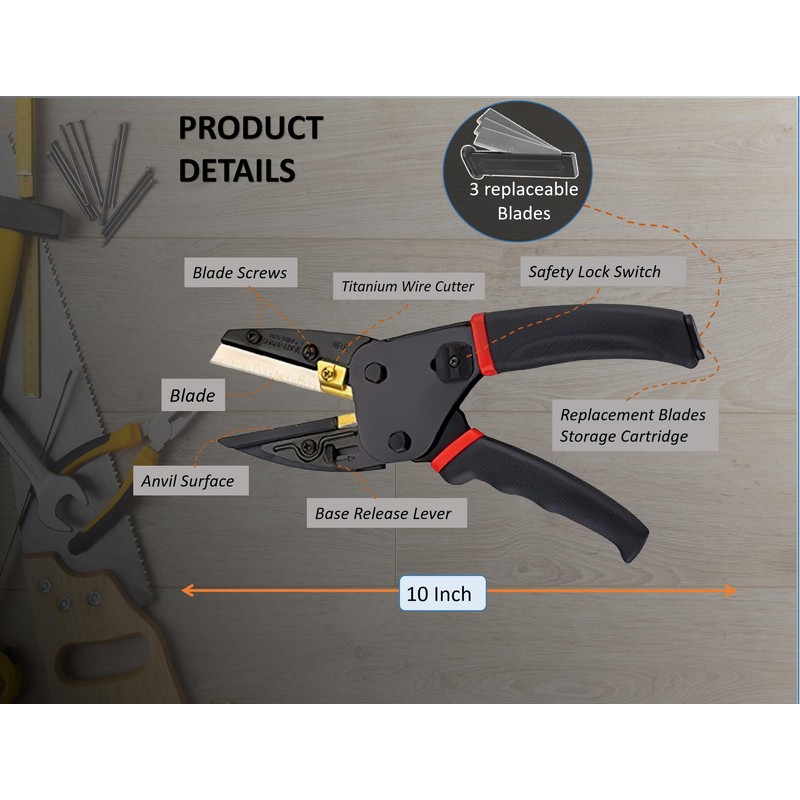 Multipurpose Heavy Duty Scissors All Purpose Utility Industrial Scissors -