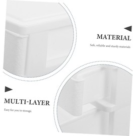 Alipis Storage Drawer Box Stationery Organizer Makeup Organizer Office Supplies Fashion Decorative