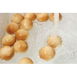yamako- Naturalist Japanese Cypress Spa Ball Pack of 5 89275
