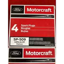 Motorcraft (8) GENUINE MOTORCRAFT SP-509 DOUBLE PLATINUM SPARK PLUGS FOR SUPER DUTY SP509X