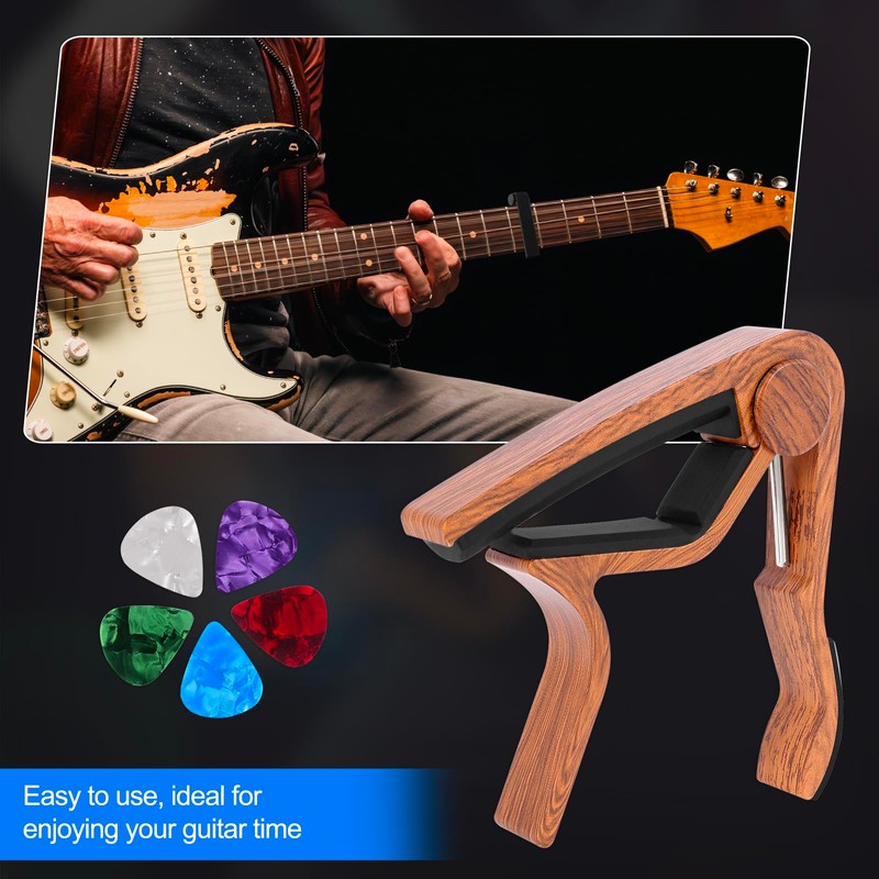 Ortarco 2-Pack Guitar Capo for Acoustic & Electric Guitar 6
