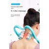 Cervical Massager, Manual Neck Clamping and Unblocking Tool, Multifunctional Roller