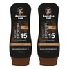 Australian Gold SPF 15 Lotion Bronzer, Twin Pack, 8 FL
