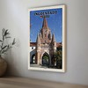 Ingolstadt Holzschild | Deutschland Souvenir | Retro Wanddeko | 12