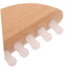 OHPHCALL Wooden Massage Comb Static Mini Hair Comb for Scalp