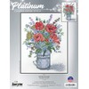 Janlynn Stamped Cross Stitch Kit, Poppies