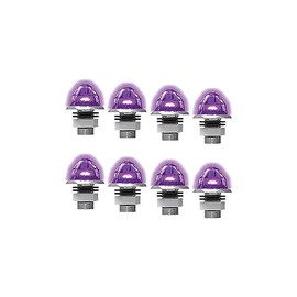 RoadWorks | Jewel Mini Watermelon Light Clear Lens and Purple LEDs | 8 Pack | JWL1027