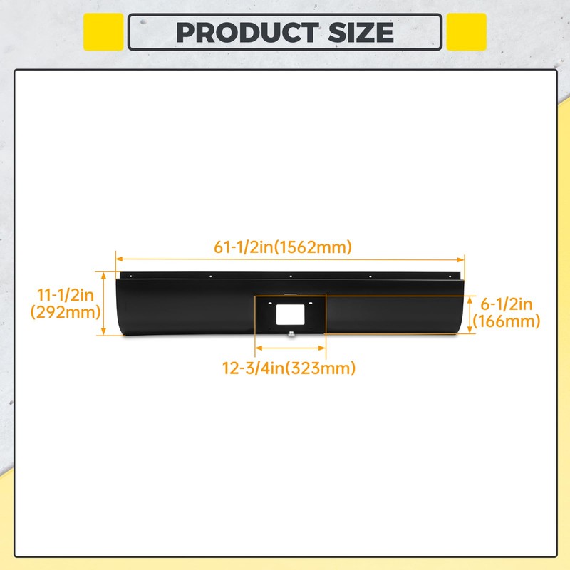 KUAFU Roll Pan Compatible with 1999-2006 Chevy Silverado GMC Sierra