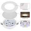 RVZONE 6 Pack RV Boat Recessed Ceiling Light 12 Volt