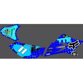 Mocarves  Yamaha TTR 50 Graphics Kit Fits Yamaha TTR 50 2006 To 2025 Decal Stickers