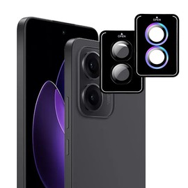 zZjoOoj Camera Protection for OPPO Reno 13F / 13F 5G, Individual Camera Screen Protector [HD Clear] [Multi-Colour + Black]