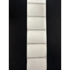 RR DONNELLEY 5500 PCS White Rectangular Stickers Blank Write On Labels Self-Adhesive 1.5 X1