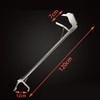 Stainless Steel Snake Grabber Thickened Elongated Collapsible Snake Tongs with