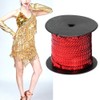 Sequins Paillette Roll, 100 Yards 6mm Flat Sequin Trim Sequin