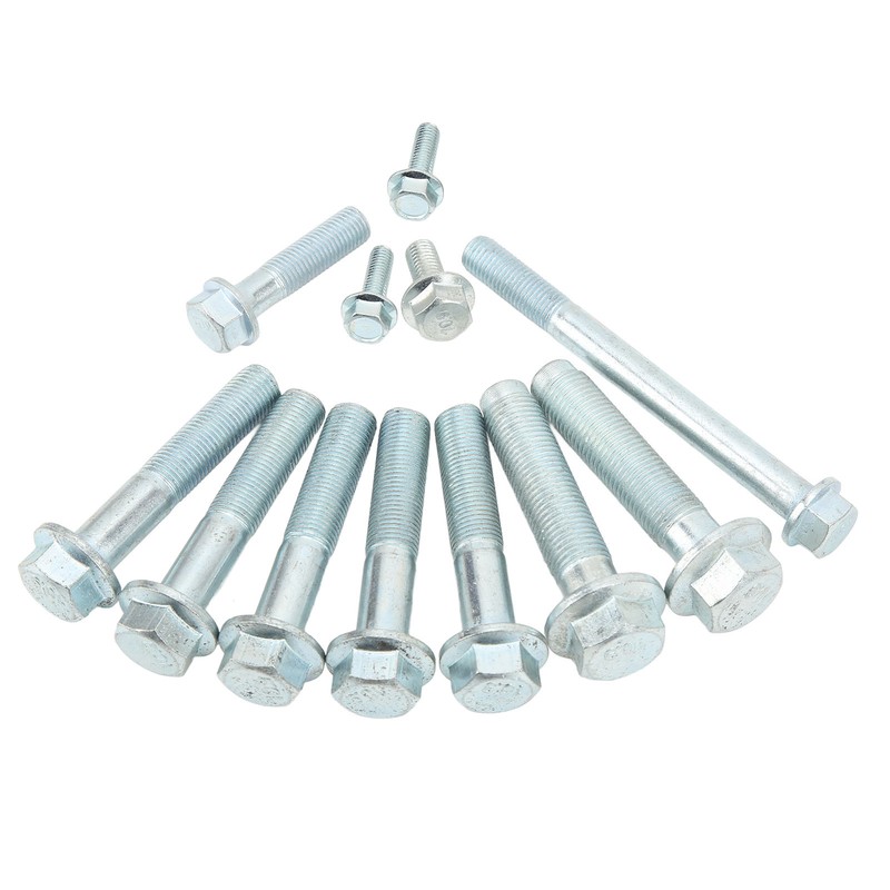 12PCS Transmission Bolt Kit Complete Metal Replacement for Acura B16