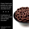 Liberty Bell Dark Chocolate Flavored Pretzels, 5-Ounce Bag (Pack of