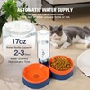 Cat Food Bowl, Cat Bowls Whisker Friendly with Water Dispenser