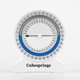 Cubesprings Inclinometer Physical Therapy - Accurate Range of Motion (RoM) Measurement Leak-proof Construction- Easy to Use Inclinometer for Physical Therapist or Student