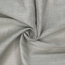 Muslin 100% Egyptian Cotton Fabric Cheesecloth Lightweight 150cm Wide 60'' Silver Grey Price Per Metre, 100cm x 150cm, OHSEWMUSGRY