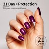 Firedeep Purple Gel Nail Polish 16ML Pearl Purple Gel Polish