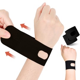Wrist Supporter, Tendon Sheath, Joints, Fixed, Wrist Support, Ultra Thin, Lightweight, Sweat Absorbent, Quick Drying, Double Compression Fixation, Sports, Housework, Childcare, Computer/Smartphone