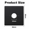 2 Pcs Plumbing Cover Plates, Square Shower Arm Flange Escutcheon