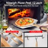Gyreuni 4 PCS Rectangle Pizza Stone Set, 20" Large Pizza