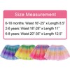 Simplicity Toddler Tutu Baby Girls Tutu Skirt Purple Tutu Rainbow