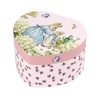TROUSSELIER 6260387 Peter Rabbit Heart Shaped Pink Music Box for