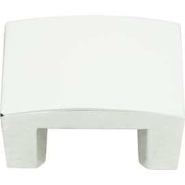 Atlas Homewares 254-CH 1-3/4-Inch The Moderns Collection Centinel Solid Knob, Polished Chrome