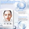 5 Stück Glass Skin Mask, Bio Kollagen Gesichtsmaske, Hydrating Collagen
