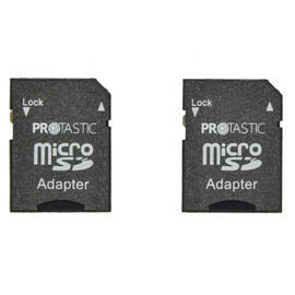 PROtastic® MicroSD > Full Size SD Adapter Card *** 2 PACK ***