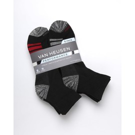 Van Heusen Herren Athletic Quarter Cut Socken (6er-Pack)