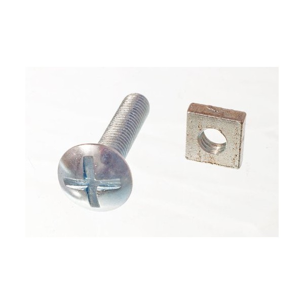 Lot Of 50 Roofing Bolt Cross Head 6 Mm M6