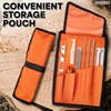 Chainsaw Sharpening File Kit (10-Piece Set), Complete Chainsaw Sharpener Tools