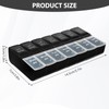 Pill Boxes 7 Day 2 Times A Day, Easy Fill