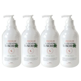 Dr. Moon Aloe Vera Sun Cream 500ml (SPF50+) x 4 / Circle / 닥터문 알로에베라 선크림 500ml(SPF50+) x 4개  써클
