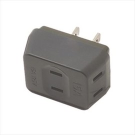 Yazawa Corporation Y02T300BK Tracking Resistant Triple Tap AC 3-Outlet Black