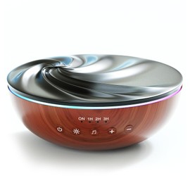 Aromatherapy Essential Oil Diffuser for Large Room, 500ml Ultrasonic Quiet Cool Mist Aroma Humidifier for Home, 8 Relaxing Sounds, White Noise, Timer, Waterless Auto-Off Safety